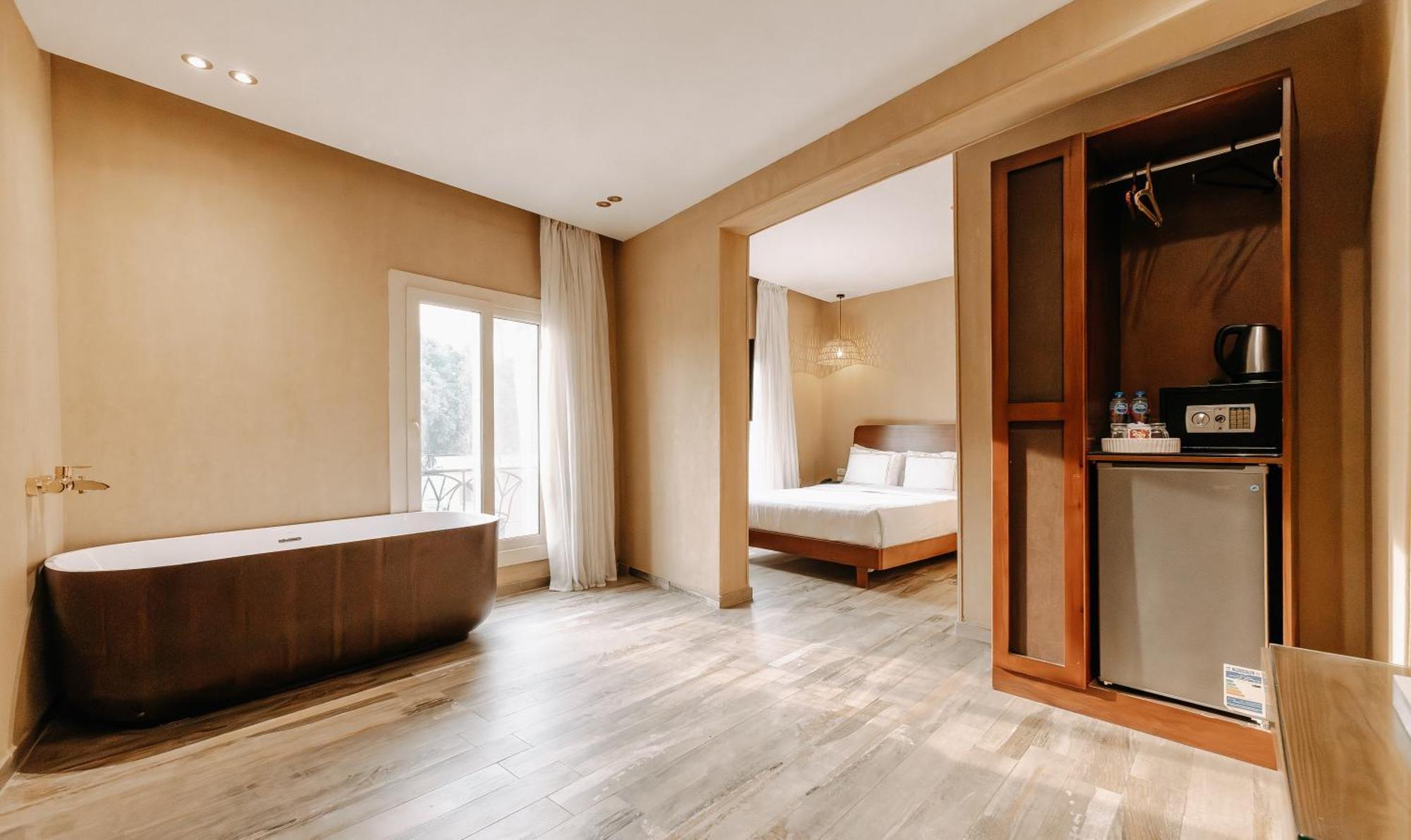 Almas Pyramids Hotel Kafret el-Gabal 외부 사진